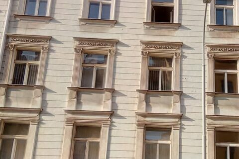 Oprava historické fasády, Praha, Nusle – Reference