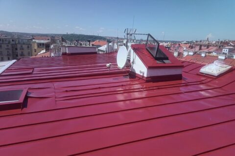 Nátěry střechy Praha