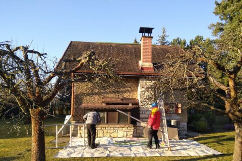 Renovace střechy, Černošice – Reference